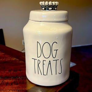 Dog treat container